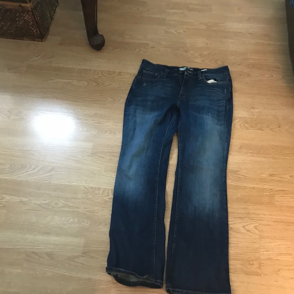 WOMENS LEVIS BOOTCUT JEANS SIZE 10 SHORT